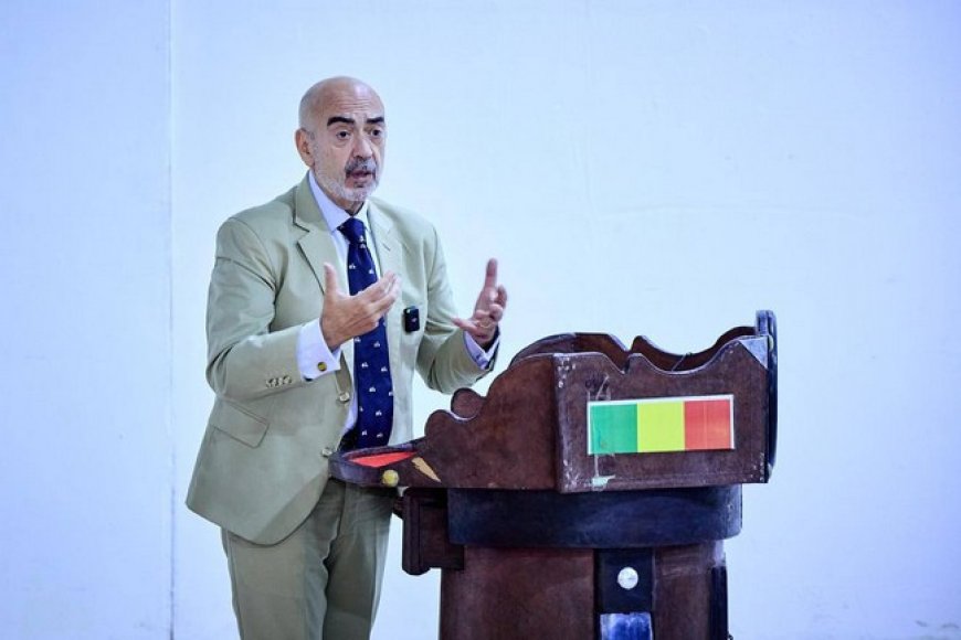 L’ambassadeur d'Espagne, Antonio Guillen Hidalgo lors du lancement du prix Es Saheli 2025 : "Ce Prix vise à préserver les mosquées du Mali, symboles emblématiques du patrimoine islamique mondial"