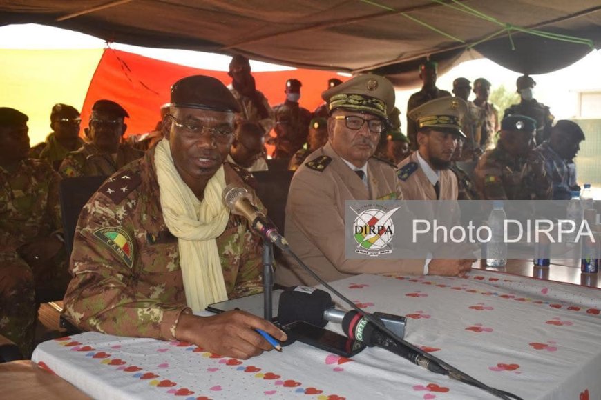 Kidal accueille le Général Sadio Camara : Une visite historique sur les terres reconquises