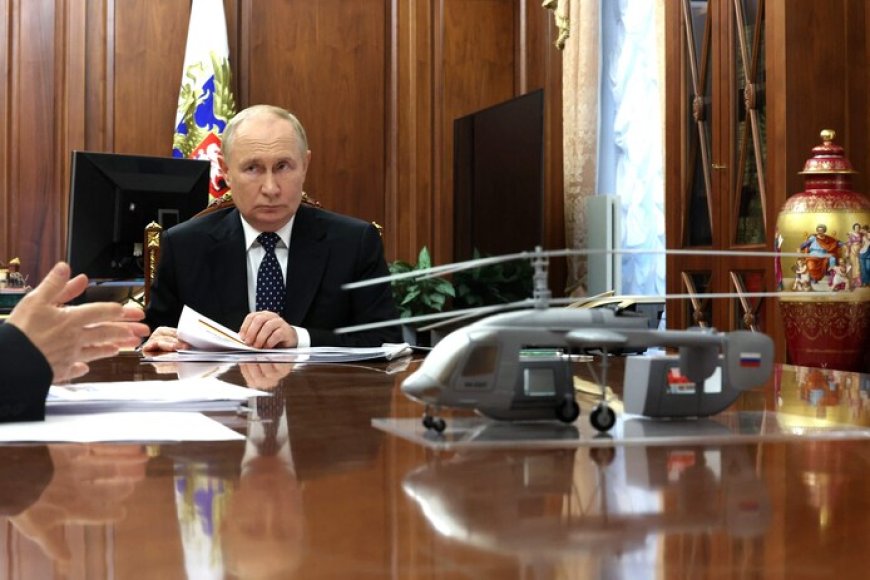 L’hélicoptère de Poutine visé par des drones ukrainiens, assure Moscou