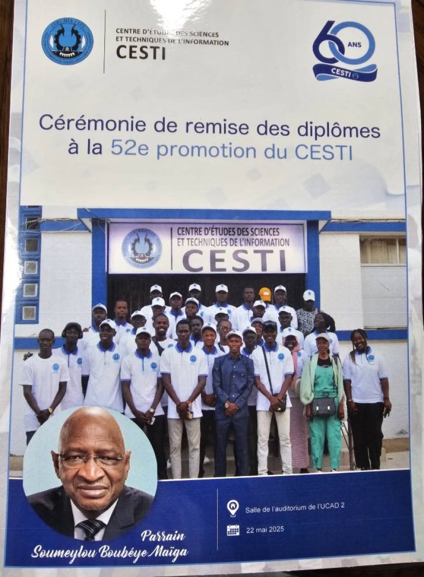 Centre d’études des sciences et techniques de l’information : Soumeylou Boubèye Maïga immortalisé par la 52e promotion
