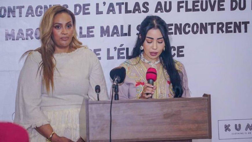 Ikram Alami Lamrouni, fondatrice de la marque "touche marocaine" : "Par mes collections, j'œuvre pour faire rayonner dans ce beau pays,  l'artisanat marocain, son raffinement, ses matières nobles, ses broderies…"