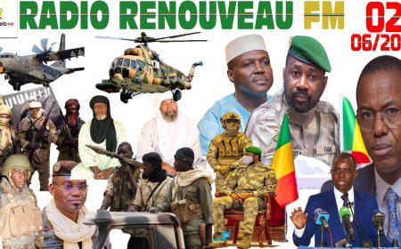 La Revue de Presse de la RADIO RENOUVEAU FM du 02 Juin 2025