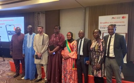 Orange Mali,  lance la Carte Prépayée Mastercard