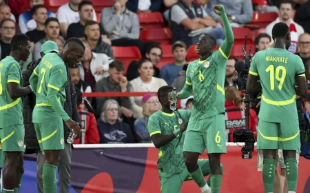 Football : Le Sénégal s’impose face à l’Angleterre en amical (3-1)