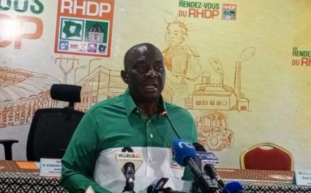 Le parti de Ouattara réagit aux propos de Gbagbo