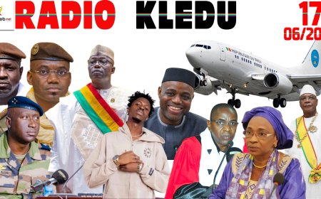 La Revue de Presse de la RADIO KLEDU du 17 Juin 2025