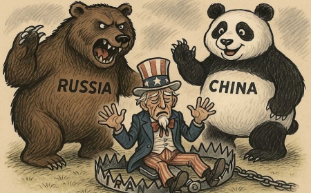 Les États-Unis se dirigent-ils vers le plus grand piège à ours du monde ? Un piège tendu par deux ours