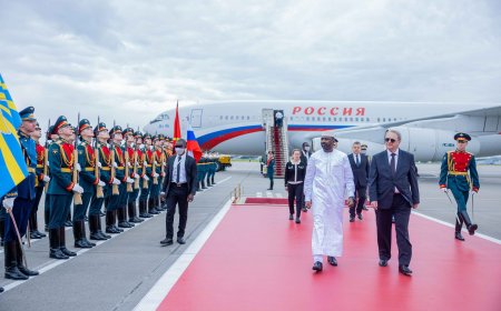 Visite officielle du Président de la Transition en Russie : « Verrouiller » la coopération économique maliano-russe