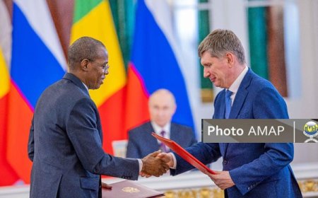 Visite officielle du Président Goïta en Russie : Des accords signés sur l’énergie, l’économie, les sciences et les fondements de la coopération