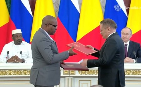 Nucléaire à usage civil : le Mali signe un accord avec la Russie