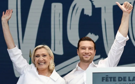 Marine Le Pen a demandé à Jordan Bardella “de se préparer” pour la présidentielle de 2027