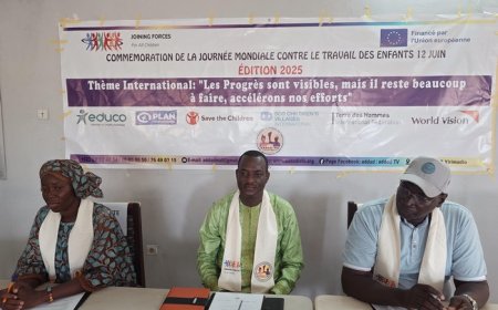 Journée mondiale contre le travail des enfants : ‘’Les progrès sont visibles, mais il reste beaucoup à faire, accélérons nos efforts’’