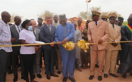 Le ministre Kassogue a l'inauguration  de la "maison justice" de Mopti : "Eucap-Sahel et le ministère viennent d'écrire, une page glorieuse de l'histoire de la justice malienne"