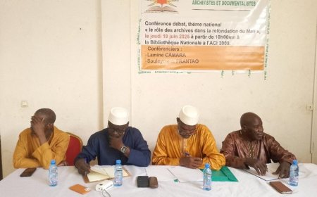 Journée internationale des archives édition 2025 : Rôle des archives dans la refondation du Mali