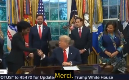 Trump tombe sous le charme d’une journaliste congolaise