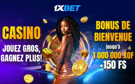 1xBet Casino : les meilleurs jeux de hasard, les top tournois, des bonus généreux et des gains substantiels !