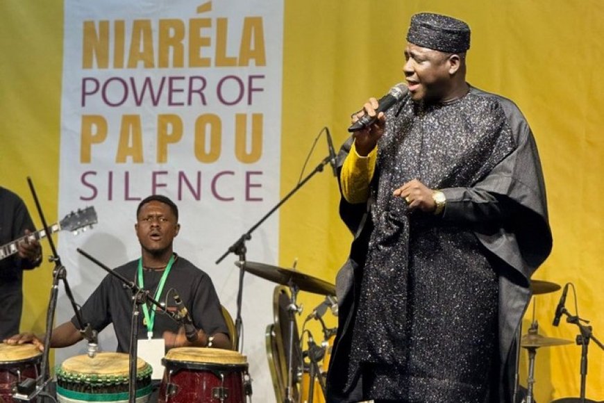 Concert-dédicace de son album Power of Silence : Niaréla Papou gratifie le public d’une prestation de belle facture