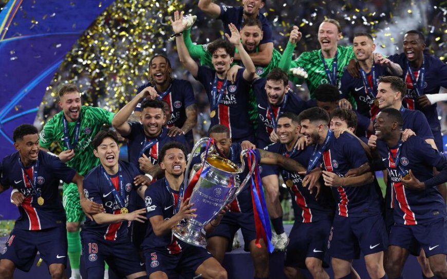 Le PSG décroche sa première Ligue des Champions en humiliant l'Inter Milan (5-0) avec un double de Desiré Doué