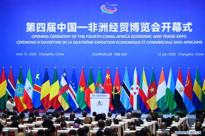 Ouverture d'une exposition Chine-Afrique avec une focalisation sur les relations économiques et les nouveaux accords