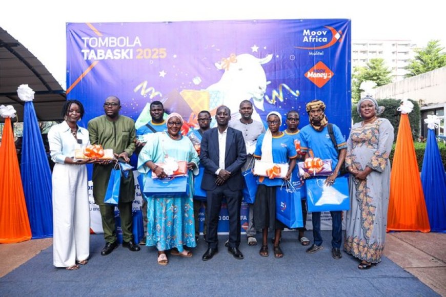 Tombola Tabaski 2025 : Moov Africa Malitel rend heureux une cinquantaine de gagnants à la veille de la fête