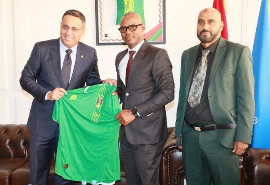 AIPS-Afrique : Le président Abdoulaye Thiam en visite à Nouakchott !