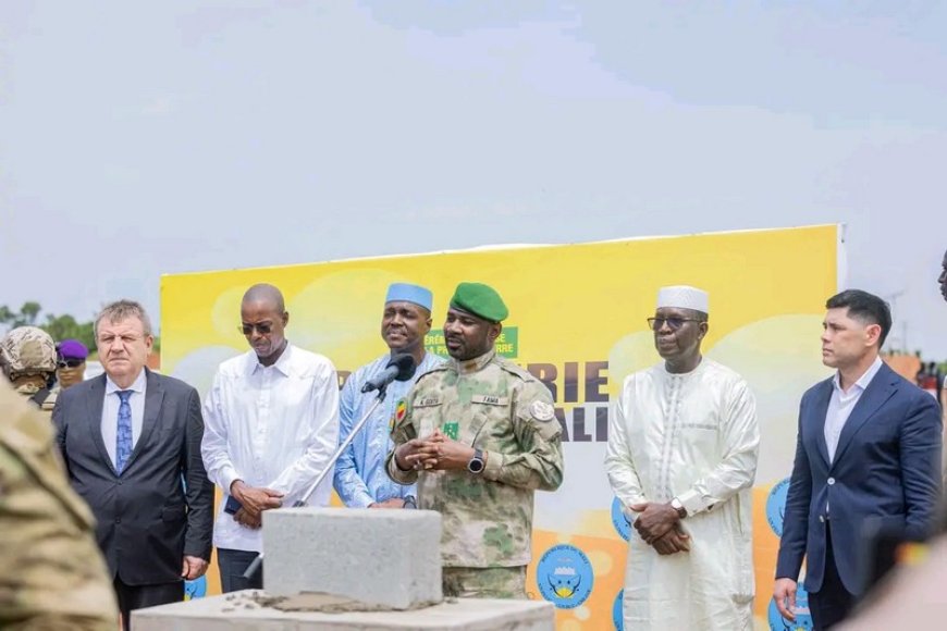 Lancement des travaux de construction de la raffinerie d’or du Mali