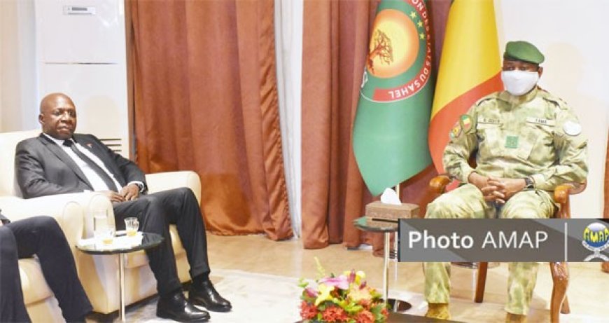 Renforcement de l'axe Bamako-Luanda : Le Président de la Transition reçoit le chef de la diplomatie angolaise