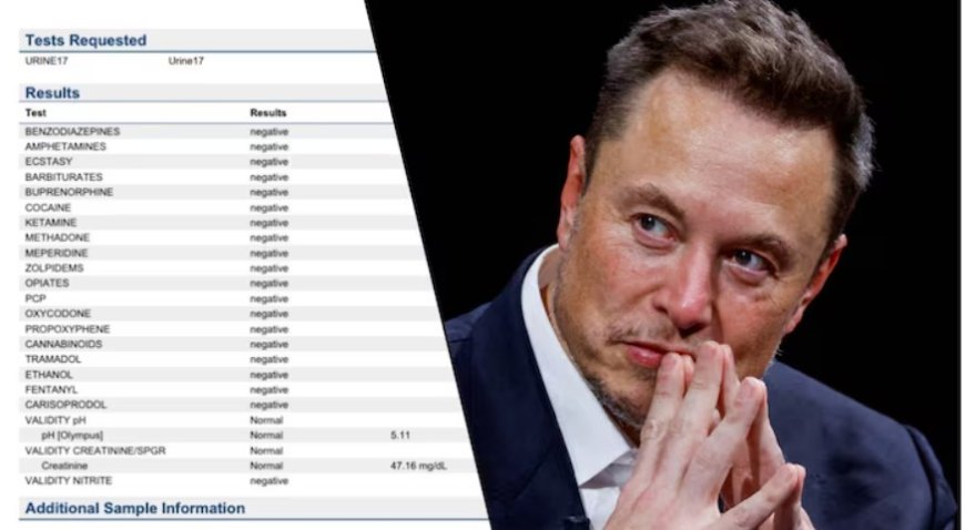 Face aux révélations sur sa consommation de drogues, Musk publie des analyses d’urine, mais peine à convaincre