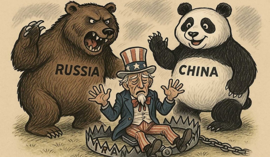 Les États-Unis se dirigent-ils vers le plus grand piège à ours du monde ? Un piège tendu par deux ours