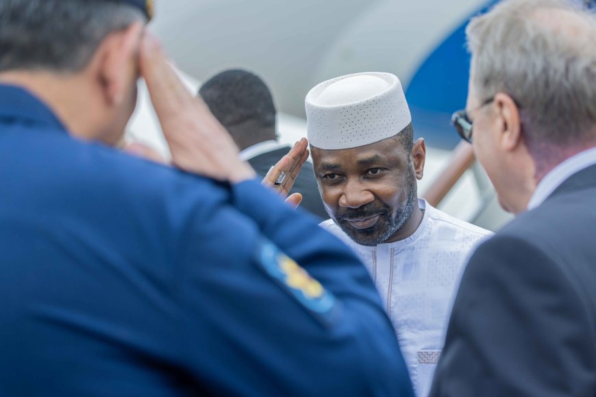 Le Président GOÏTA a été accueilli avec tous les honneurs dignes de son rang par les autorités russes et le corps diplomatique