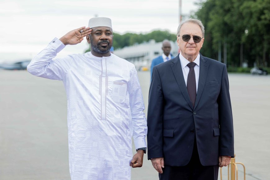 Le Président GOÏTA a été accueilli avec tous les honneurs dignes de son rang par les autorités russes et le corps diplomatique