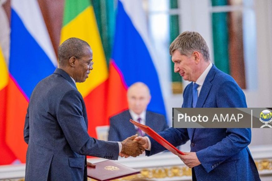 Visite officielle du Président Goïta en Russie : Des accords signés sur l’énergie, l’économie, les sciences et les fondements de la coopération