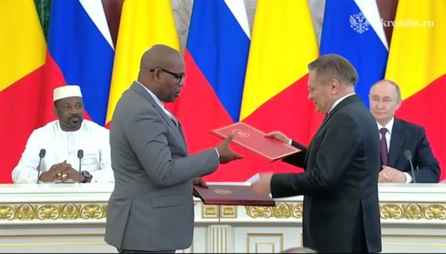 Nucléaire à usage civil : le Mali signe un accord avec la Russie