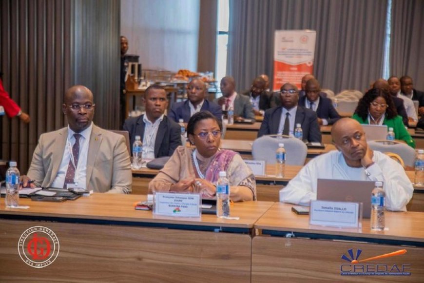 Bureau exécutif du CREDAF : Hamadou Fall Dianka, Directeur général des Impôts, élu  comme Administrateur, représentant pour les pays de la zone Afrique de l'ouest