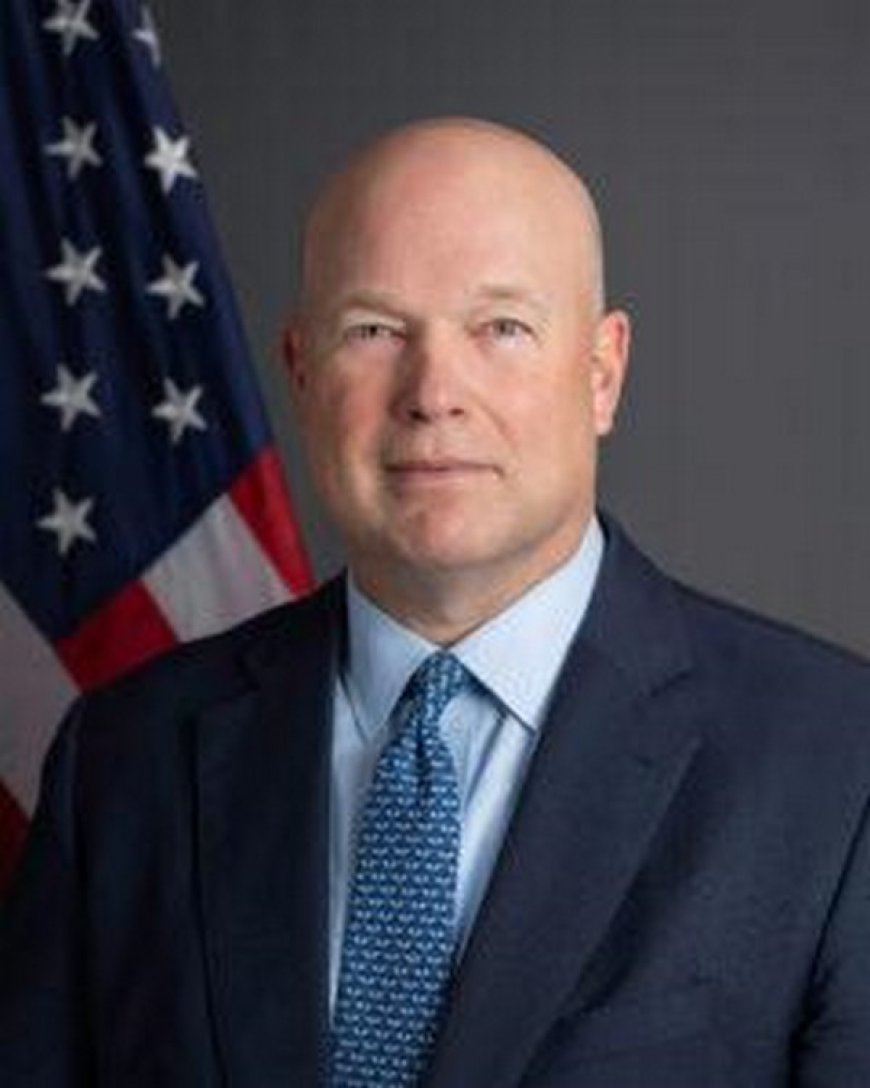 Matthew Whitaker, Représentant Permanent des États-Unis auprès De L'OTAN : « Consacrer 5 % du PIB à la défense »