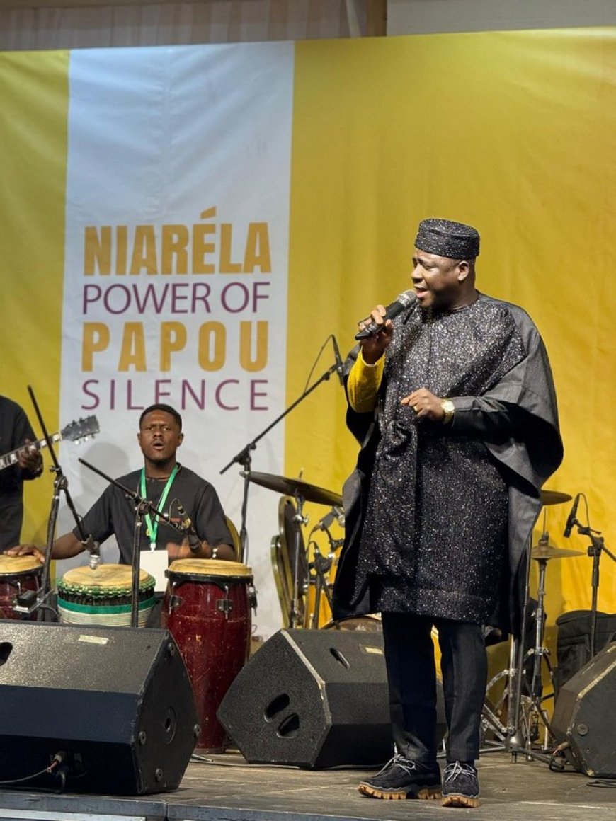 Concert-dédicace de son album Power of Silence : Niaréla Papou gratifie le public d’une prestation de belle facture