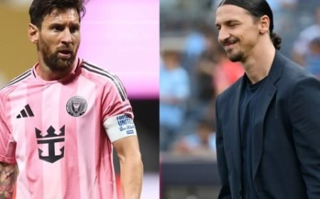 « Messi joue avec des statues, pas des équipiers » : Zlatan Ibrahimovic à la rescousse de la star de l'Inter Miami