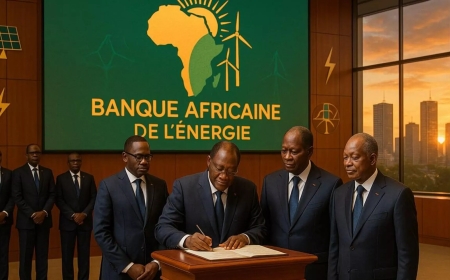 La création de la Banque Africaine de l'Énergie a été actée en Côte d'Ivoire