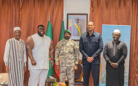 KOULOUBA : Le Président de la Transition reçoit les ambassadeurs des 1ers Jeux de l’Alliance des États du Sahel (AES)