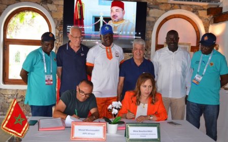 Confédération africaine de volley-ball-association internationale de la presse sportive (AIPS-AFRIQUE) : Un partenariat gagnant-gagnant scellé à Tétouan pour le développement du volleyball africain !