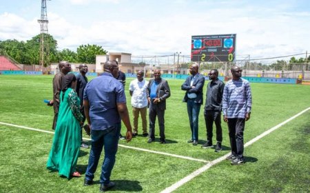 Tournoi qualificatif CAN U17 : L’Ufoa-A inspecte les infrastructures sportives et hôtelières