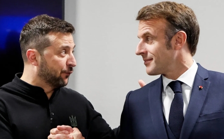 Guerre en Ukraine: Emmanuel Macron "réitère le soutien de la France" à Kiev, tout en "réaffirmant l'importance de la lutte contre la corruption"
