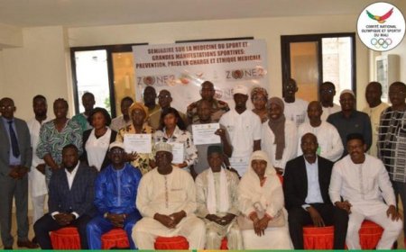 Médecine du sport dans la zone II de l’ACNOA ;  Une dynamique régionale centrée sur la santé des athlètes amorcée à Bamako