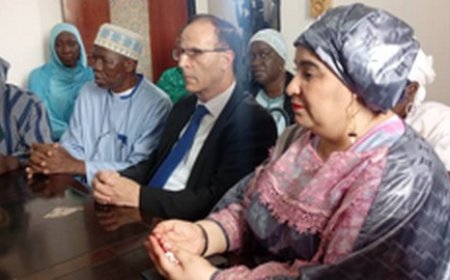 Célébration de la fête du trône au Lali/L'Amama initie une lecture du Saint Coran et de bénédictions pour les peuples malien et marocain !