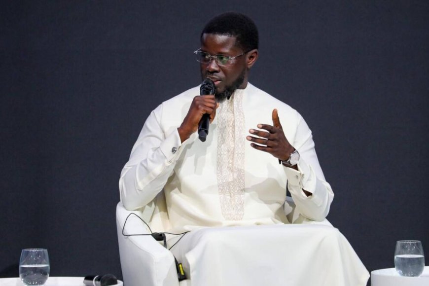 Diomaye Faye plaide pour une réforme du financement mondial