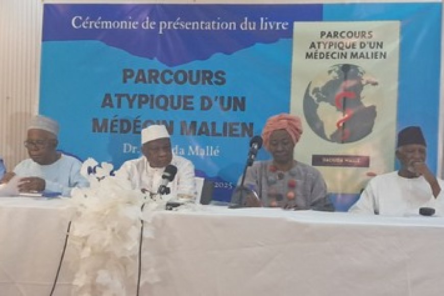 Le livre "parcours atypique d'un médecin malien" :  Dr. Daouda Mallé retrace ses pas !