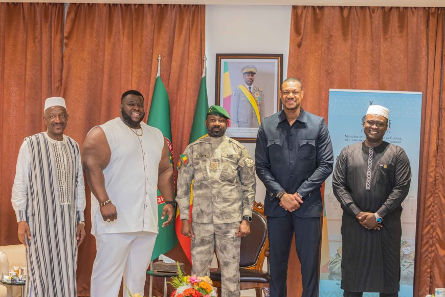 KOULOUBA : Le Président de la Transition reçoit les ambassadeurs des 1ers Jeux de l’Alliance des États du Sahel (AES)