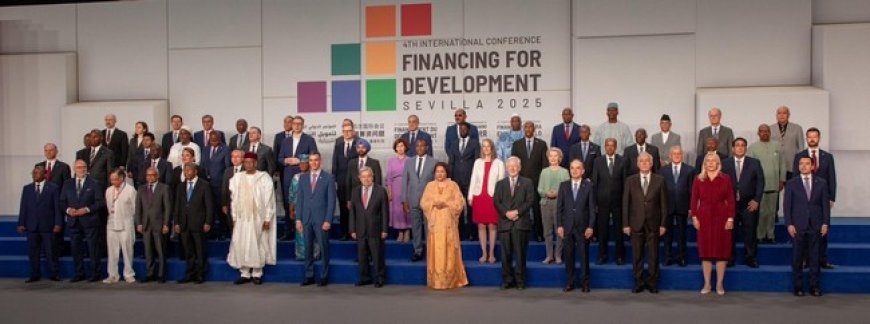 Le général de division Abdoulaye Maïga a la 4e conférence sur le financement du développement à Séville