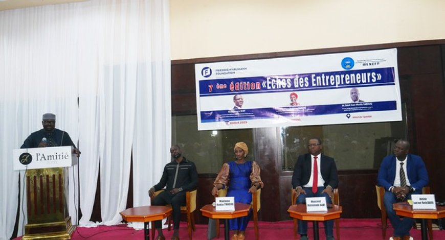 7e édition de « Échos des entrepreneurs » : l’ancien ministre Mahamane Baby partage son expérience