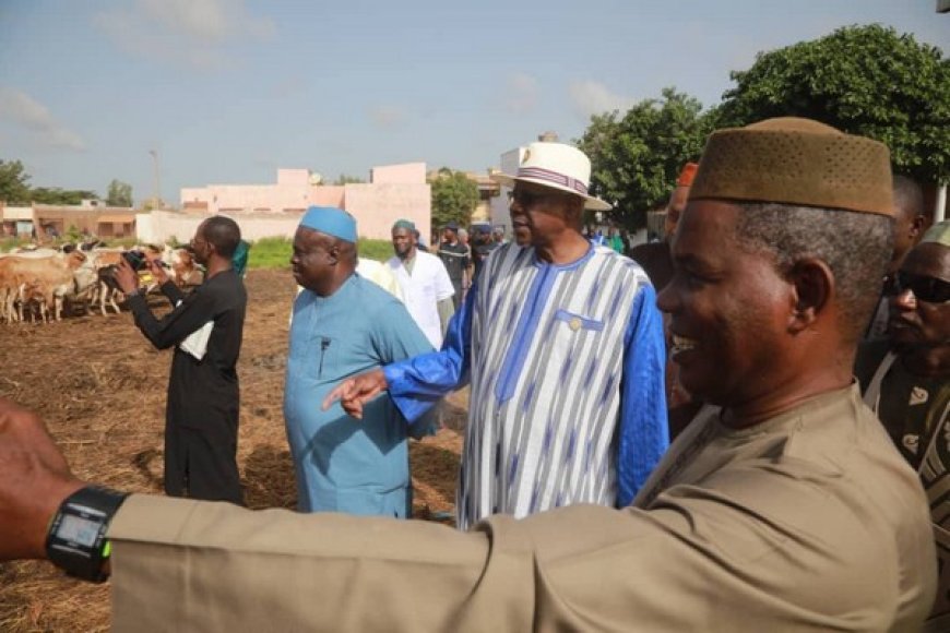 Supervision du Plan de la Campagne Agricole : Youba Ba à la Coopérative Kaoural de Diatoula et Walila SARL
